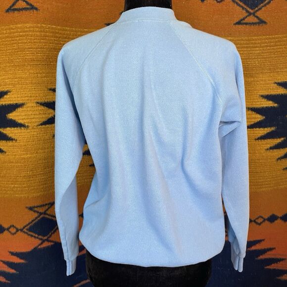 Vintage 70’s Hanes Crewneck Graphic Sweater. Alaska Graphic. USA. Medium. - Picture 3 of 13